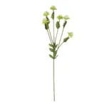 GloboStar® Artificial Garden GREEN IRON THREAD BRANCH 21372 Τεχνητό Διακοσμητικό Κλαδί Πράσινο Ασπιδίστρα  Y57cm - Image 2