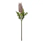 GloboStar® Artificial Garden PURPLE STIPA FRUIT BRANCH 21375 Τεχνητό Διακοσμητικό Κλαδί Στίπα  Y69cm - Image 2