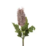 GloboStar® Artificial Garden PURPLE STIPA FRUIT BRANCH 21375 Τεχνητό Διακοσμητικό Κλαδί Στίπα  Y69cm - Image 3