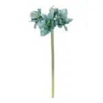 GloboStar® Artificial Garden SKY BLUE KAFFIR LILY BRANCH 21389 Τεχνητό Διακοσμητικό Κλαδί Μπλέ Κρίνο Y72cm - Image 2