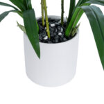 GloboStar® Artificial Garden CHAMPAGNE CHERRY CYMBIDIUM 21404 Διακοσμητικό Φυτό Σαμπανιζέ Κυμβίδιο Υ60cm - Image 4