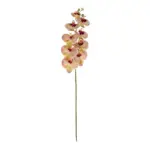 GloboStar® Artificial Garden PING SALMON ORCHID BRANCH 21405 Τεχνητό Διακοσμητικό Κλαδί  Ροζ Ορχιδέα Y95cm - Image 2