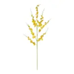 GloboStar® Artificial Garden YELLOW DANCE ORCHID BRANCH 21414 Τεχνητό Διακοσμητικό Κλαδί Κίτρινη Ορχιδέα Y110cm - Image 2