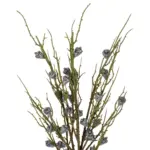 GloboStar® Artificial Garden GREEN EUCALYPTUS FRUIT BOUQET 21431 Tεχνητό Διακοσμητικό Μπουκέτο Ευκάληπτος Πράσινο Y62cm - Image 3