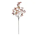 GloboStar® Artificial Garden BROWN BERRIES FRUIT BRANCH 21444 Τεχνητό Διακοσμητικό Κλαδί Κάφε Γκί Y94cm - Image 2