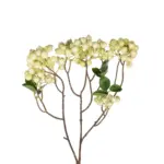 GloboStar® Artificial Garden WHITE BERRIES FRUIT BRANCH 21446 Τεχνητό Διακοσμητικό Κλαδί Λευκό Γκί Y71cm - Image 3