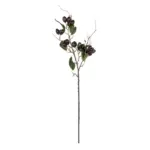 GloboStar® Artificial Garden OLIVE FRUIT BRANCH 21449 Τεχνητό Διακοσμητικό Κλαδί Ελίας Y70cm - Image 2