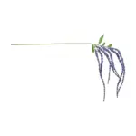 GloboStar® Artificial Garden PURPLE AMARANTHUS FRUIT BRANCH 21452 Τεχνητό Διακοσμητικό Κλαδί Μωβ Αμάρανθος Y80cm - Image 2