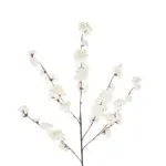 GloboStar® Artificial Garden WHITE GUAXIA FLOWER BRANCH 21456 Τεχνητό Διακοσμητικό Κλαδί Λευκή Γκουάβα Y100cm - Image 3