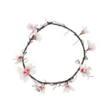 GloboStar® Artificial Garden MAGNOLIA FLOWER VINE 21470 Τεχνητό Διακοσμητικό Κλαδί Μανόλιας Y185cm - Image 3