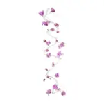 GloboStar® Artificial Garden MAGNOLIA FLOWER VINE 21471 Τεχνητό Διακοσμητικό Φυτό Λευκή & Ροζ Μανόλια Μ20 x Π20 x Υ300cm - Image 2