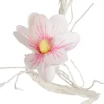 GloboStar® Artificial Garden MANGOLIA FLOWER VINE 21473 Τεχνητό Διακοσμητικό Κλαδί Μανόλιας  Y300cm - Image 4