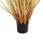 GloboStar® Artificial Garden PAMPAS GRASS 21476 Τεχνητό Διακοσμητικό Φυτό Μπεζ Πάμπας Μ90 x Π40 x Υ150cm - Image 4