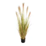GloboStar® Artificial Garden PAMPAS GRASS 21477 Τεχνητό Διακοσμητικό Φυτό Παμπας Υ120cm - Image 2