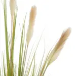 GloboStar® Artificial Garden PAMPAS GRASS 21478 Τεχνητό Διακοσμητικό Φυτό Μπεζ & Πράσινο Πάμπας Μ90 x Π40 x Υ150cm - Image 3