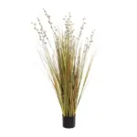GloboStar® Artificial Garden CRASPEDIA GRASS 21480 Τεχνητό Διακοσμητικό Φυτό Μπεζ & Πράσινο Κρασπέδια Μ90 x Π60 x Υ175cm - Image 2