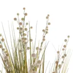 GloboStar® Artificial Garden CRASPEDIA GRASS 21480 Τεχνητό Διακοσμητικό Φυτό Μπεζ & Πράσινο Κρασπέδια Μ90 x Π60 x Υ175cm - Image 3
