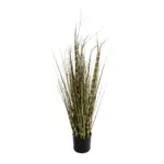 GloboStar® Artificial Garden ZEBRA GRASS 21482 Τεχνητό Διακοσμητικό Φυτό Ζέμπρα  Υ85cm - Image 2