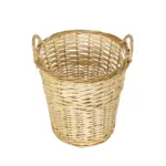 GloboStar® Artificial Garden ARIZONA 21503 Διακοσμητικό Πλεκτό Καλάθι - Κασπώ Γλάστρα - Flower Pot Μπεζ Φ36 x Υ38cm - Image 3