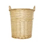 GloboStar® Artificial Garden ARIZONA 21503 Διακοσμητικό Πλεκτό Καλάθι - Κασπώ Γλάστρα - Flower Pot Μπεζ Φ36 x Υ38cm - Image 4