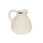 GloboStar® Artificial Garden ARMENOVILLE 21505 Διακοσμητικό Κεραμικό Βάζo Μπέζ Μ18 x Π15 x Υ16 cm - Image 2