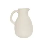 GloboStar® Artificial Garden ARMENOVILLE 21506 Διακοσμητικό Κεραμικό Βάζo Μπέζ Μ18 x Π15 x Υ22 cm - Image 4