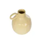 GloboStar® Artificial Garden SCHEELITE 21507 Διακοσμητικό Κεραμικό Βάζo Μπέζ Φ15 x Υ17 cm - Image 3