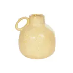 GloboStar® Artificial Garden SCHEELITE 21508 Διακοσμητικό Κεραμικό Βάζo Μπέζ Φ11 x Υ12 cm - Image 2