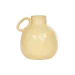GloboStar® Artificial Garden SCHEELITE 21508 Διακοσμητικό Κεραμικό Βάζo Μπέζ Φ11 x Υ12 cm - Image 4