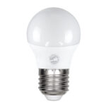 GLOBOSTAR® SPHERE 60021 Λάμπα E27 G45 LED 6W 600lm 260° AC 220-240V IP20 Ψυχρό Λευκό 6000K - Lumileds SMD Chip - Λευκό Γαλακτερό - Μ4.5 x Π4.5 x Υ7.8cm - 3 Χρόνια Εγγύηση - Image 2