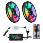 GLOBOSTAR® CHROMAWAVE 70418 Σετ Ταινίας με IR Ασύρματο Χειριστήριο & Τροφοδοτικό LED 72W 4320lm 120° AC 220-240V Αδιάβροχο IP65 300 x SMD5050 Chip Πολύχρωμο RGB Dimmable - Sanan SMD Chip - Μ1000 x Π1 x Υ0.3cm - Δύο Ρολά 5 Μέτρων - 2 Χρόνια Εγγύηση - Image 2