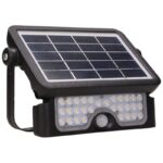Redpoint 6108 LUX ΠΡΟΒΟΛΕΑΣ LED ΕΞΩΤΕΡΙΚΟΣ SOLAR+ΑΝΙΧΝ.ΚΙΝΗΣΗΣ 217/149/33 ΜΑΥΡΟΣ 5W 4000K IP65 ORNO - Image 4