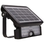 Redpoint 6108 LUX ΠΡΟΒΟΛΕΑΣ LED ΕΞΩΤΕΡΙΚΟΣ SOLAR+ΑΝΙΧΝ.ΚΙΝΗΣΗΣ 217/149/33 ΜΑΥΡΟΣ 5W 4000K IP65 ORNO - Image 5