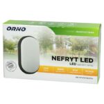 Redpoint 6147 NEFRYT ΦΩΤΙΣΤΙΚΟ LED ΕΞΩΤΕΡΙΚΟ ΟΒΑΛ 119/212/44 ΜΑΥΡΟ 15W 4000K IP54 ORNO - Image 2