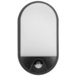 Redpoint 6147R NEFRYT ΦΩΤΙΣΤΙΚΟ LED ΕΞΩΤΕΡΙΚΟ ΟΒΑΛ+ΑΝΙΧΝ.ΚΙΝΗΣΗΣ&ΦΩΤΟΣ 119/212/44 ΜΑΥΡΟ 15W 4000K IP54 ORNO - Image 3