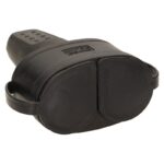 Redpoint 13117 ΦΙΣ ΔΙΠΛΟ ΣΟΥΚΟ ΘΗΛΥΚΟ ΣΤΕΓΑΝΟ IP44 ΜΑΥΡΟ ORNO - Image 4