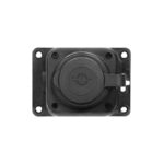 Redpoint 13164 ΠΟΛΥΠΡΙΖΟ ΣΤΕΓΑΝΟ ΧΩΡΙΣ ΚΑΛΩΔΙΟ 1 ΘΕΣΗΣ IP44 ΜΑΥΡΟ ORNO - Image 6