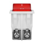 Redpoint 13179 ΔΙΑΚΟΠΤΑΚΙ "ROCKER" ΤΕΤΡΑΓΩΝΟ ΛΕΥΚΟ ORNO - Image 3