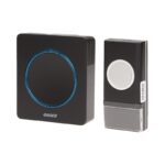 Redpoint 118 ΚΟΥΔΟΥΝΙ ΑΣΥΡΜΑΤΟ ΜΠΑΤΑΡΙΑΣ OPERA DC 36 ΜΕΛΩΔΙΕΣ IP44 78/86/34 ΜΑΥΡΟ ORNO - Image 3