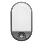 Redpoint 6147R NEFRYT ΦΩΤΙΣΤΙΚΟ LED ΕΞΩΤΕΡΙΚΟ ΟΒΑΛ+ΑΝΙΧΝ.ΚΙΝΗΣΗΣ&ΦΩΤΟΣ 119/212/44 ΓΚΡΙ 15W 4000K IP54 ORNO - Image 3