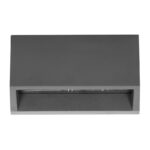 Redpoint 6190 ENYE ΦΩΤΙΣΤΙΚΟ ΕΞΩΤΕΡΙΚΟ ΕΠΙΤΟΙΧΟ LED 1,5W 4000K IP65 100/33/60 ΓΚΡΙ ORNO - Image 6