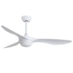 Redpoint ΑΝΕΜΙΣΤΗΡΑΣ ΟΡΟΦΗΣ "DEZY" ΛΕΥΚΟΣ 52" 35W DC REMOTE + 15W LED LIGHT 3 CCT (Κατασκευή Κίνα)
