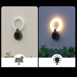 Redpoint "FENTI" SOLAR ΑΝΑΔΙΠΛΟΥΜΕΝΟ ΦΩΤΙΣΤΙΚΟ ΚΗΠΟΥ ΕΠΙΤΟΙΧΟ Η ΜΕ ΚΑΡΦΙ 3000K ABS ΜΑΥΡΟ IP65 (Made In P.R.C) - Image 2