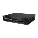 GLOBOSTAR® FDB CA5501 98034 100V Constant Voltage Επαγγελματικός Ενισχυτής Ήχου 550W AC 220V/50-60Hz με USB & FM Ράδιο - IP20 - Μαύρο - Μ44 x Π34 x Υ9.8cm - 2 Χρόνια Εγγύηση - Image 2