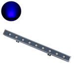GLOBOSTAR® WASHERMARGO 90175 Μπάρα Φωτισμού Wall Washer LED 9W 765lm 30° DC 24V Αδιάβροχο IP65 Μπλε Dimmable - Bridgelux SMD Chip - Γκρι Ανθρακί - Μ50 x Π4 x Υ5cm - 3 Χρόνια Εγγύηση - Image 2