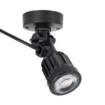 GLOBOSTAR® GARDENINI 61546 Φωτιστικό Σποτ LED 5W 650lm 38° DC 24V Αδιάβροχο IP68 Θερμό Λευκό 2700K Dimmable - Lumileds SMD Chip - Μαύρο - Μ7 x Π7 x Υ14.5cm - 3 Χρόνια Εγγύηση - Image 3