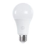 GLOBOSTAR® GLOBE 60054 Λάμπα E27 A60 με Αισθητήρα Κίνησης Microwave LED 10W 1000lm 260° AC 220-240V IP20 Ψυχρό Λευκό 6000K - Lumileds SMD Chip - Λευκό Γαλακτερό - Μ6 x Π6 x Υ11cm - 3 Χρόνια Εγγύηση - Image 2