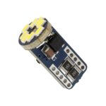 GLOBOSTAR® W5W-T10 81104 Λάμπα W5W T10 CANbus LED 1.2W 114lm 360° DC 12V IP20 Ψυχρό Λευκό 6000K - 12 x Epistar SMD4014 Chip - Μ1 x Π1 x Υ2.7cm - 1 Χρόνο Εγγύηση - Image 2