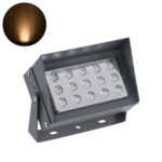 GLOBOSTAR® FLOODKAMY 90371 Προβολέας Σποτ Wall Washer με Αντιθαμβωτική Γρίλια LED 30W 3150lm 5° DC 24V Αδιάβροχο IP65 Ultra Θερμό Λευκό 2200K Dimmable - Bridgelux SMD Chip - Γκρι Ανθρακί - Μ19.5 x Π10.7 x Υ9.5cm - 3 Χρόνια Εγγύηση - Image 2