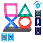 GloboStar® 76543 Επιτραπέζιο Φωτιστικό Πορτατίφ LED 5W -lm 180° DC 5V IP20 LED Πολύχρωμο Πλαστικό - Μ31.5 x Π7 x Υ30cm - Image 3
